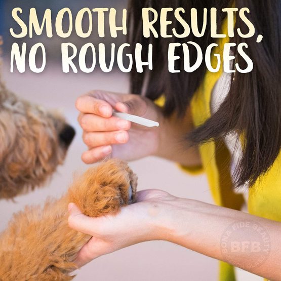 Bona Fide Beauty Dog Nail File Paw Grooming, Trimming & Shaping, Gentle, Painless Pet Nail Filer for Claws & Paws, Ideal for Dogs, Cats, Birds - Premium Czech Glass - Image 4