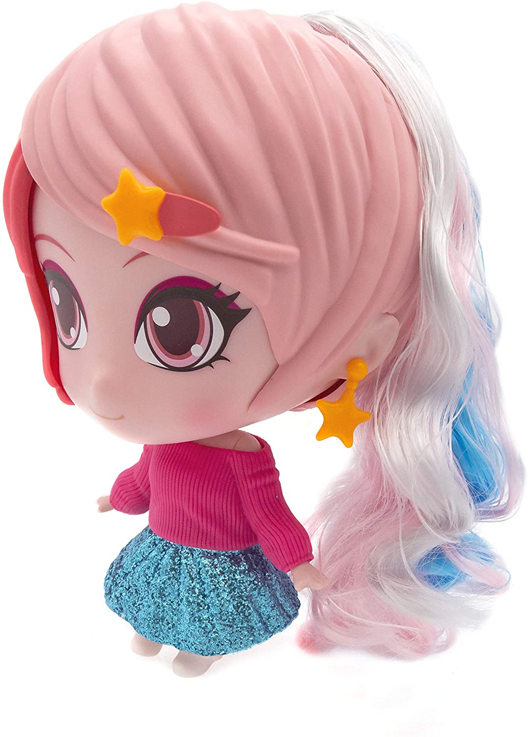 Splash Toys Fancy Emma 30169 Hairdressing Doll Pink, Small - Image 4