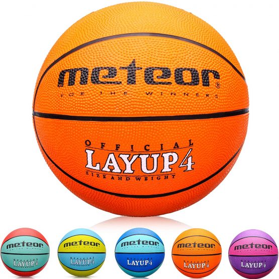 Basketball size 4 Layup Children Kids Youth Basket ball – Size 4 Ideal For Gift – 3 to 10 Years Perfect for Training Soft Mini Basketballs With Non-Slip Surface Indoor Outdoor Junior #4