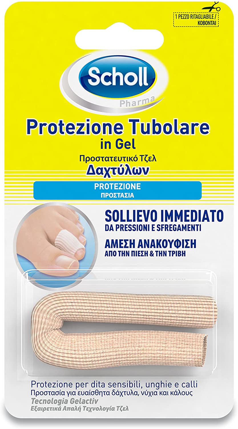 Scholl Gel Protection Tubular Resizable Bandage