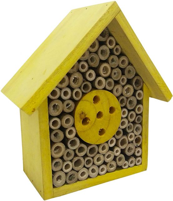 Eco-Friendly Bee House Hotel - Insect Nest Box for Gardens and Yards - Image 4