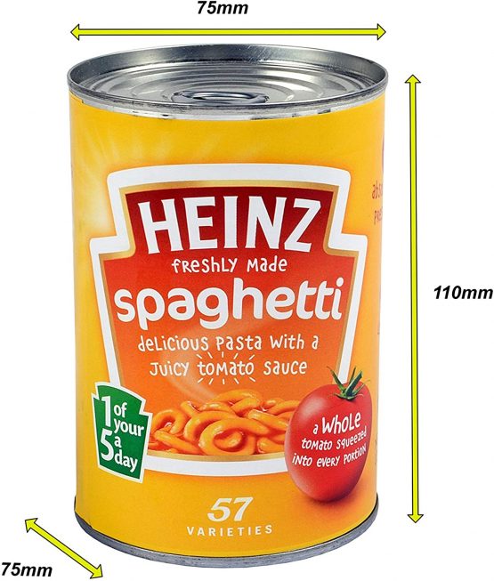 Sterling 203HS SafeCan Heinz Spaghetti - Secret Stash Hidden Storage, One Size - Image 3