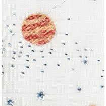 aden + anais silky soft Muslin Swaddle & Receiving Blanket for Baby Girls & Boys, 120x120cm, Ideal Newborn & Infant Swaddling Wrap of Bamboo Viscose, Perfect Shower Gift, Single, stargaze