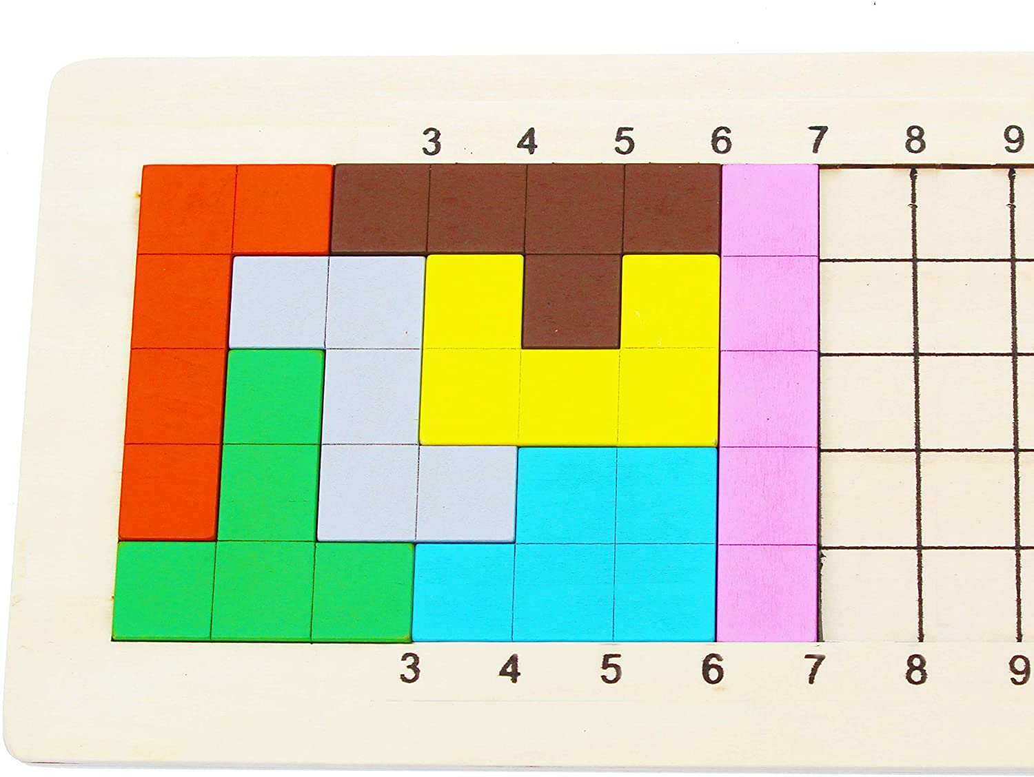 TOWO Wooden Pentominoes Puzzle Games – Family Board Games for Kids and ...