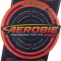 Aerobie Pro Ring Outdoor Flying Disc, 35.6cm, Orange, 33cm
