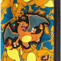 Pokemon Charizard No.6 Fire Orange Coin Card Tri-Fold Wallet