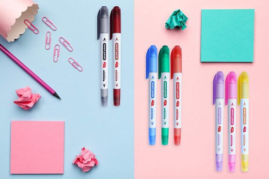 8 Whiteboard Markers by SmartPanda – Dual Tip, Medium and Fine – Dry Wipe, Perfect for Home, School or Office - 8 Set - Image 3