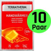TerraTherm Hand Warmers, Pocket Hand Warmer - 5, 10 or 30 Pairs - for 12 hours of warm hands, Hand Heat Pads activated by air, 100% natural warmth, Pocket Heater