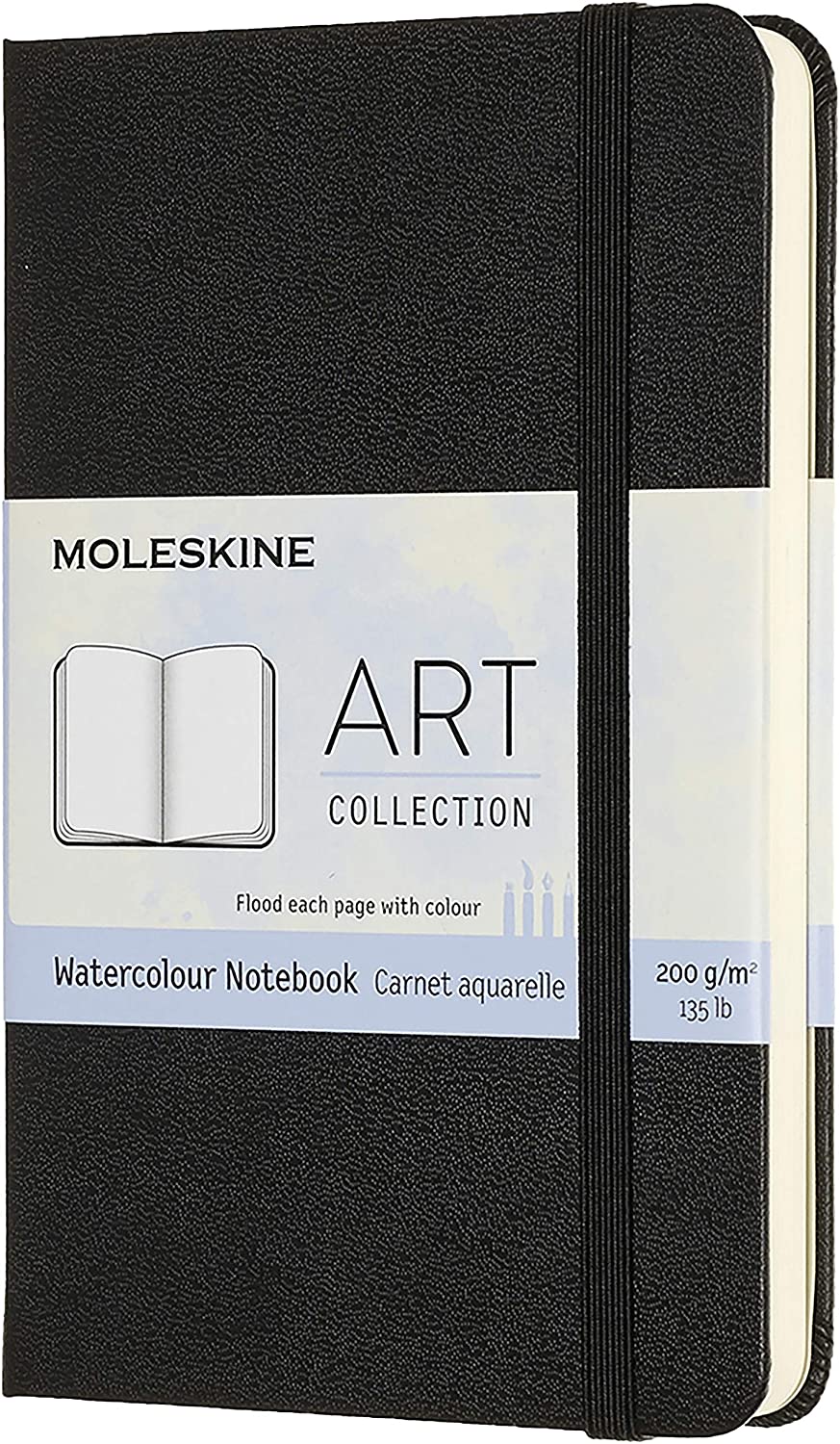 Moleskine 9 x 14 cm Pocket Size Watercolour Notebook Watercolour Notebook