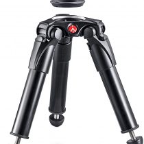 Manfrotto MVT535HH Hi-Hat 535 Aluminium Video Tripod with 75 mm Half Shell Includes Adaptor for 60 mm