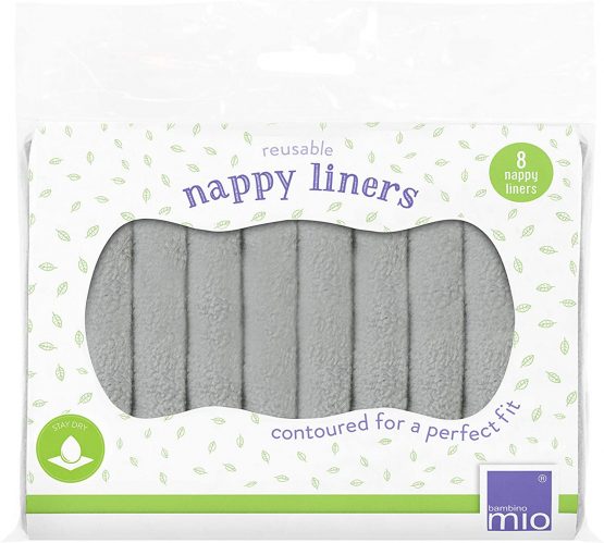 Bambino Mio, reusable nappy liners, 8 pack