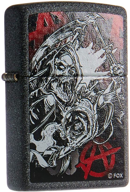 Zippo Lighter, Brass, Chrome, 5.5 x 3.5 x 1 cm