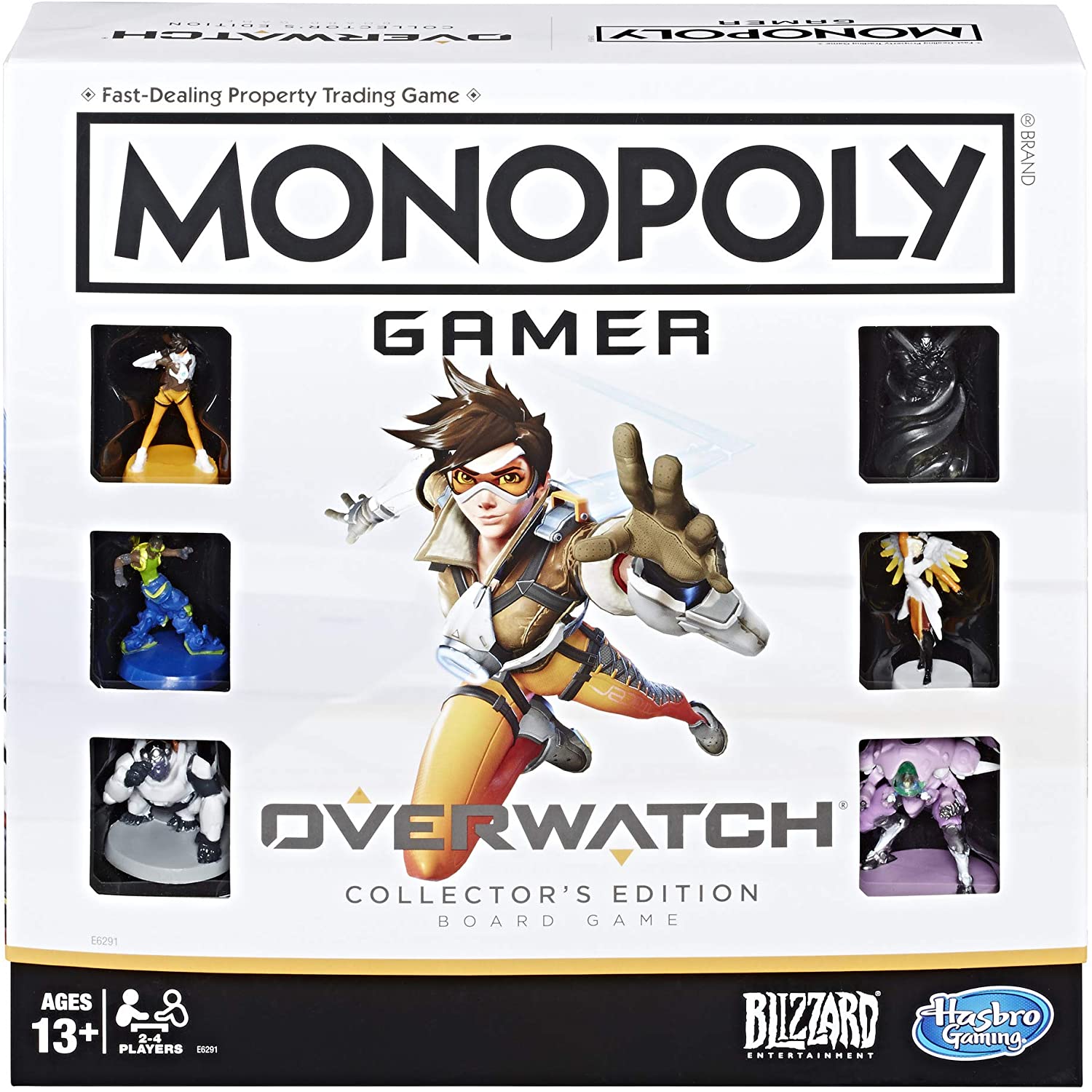 Monopoly - Overwatch Board Game - French Version, Black