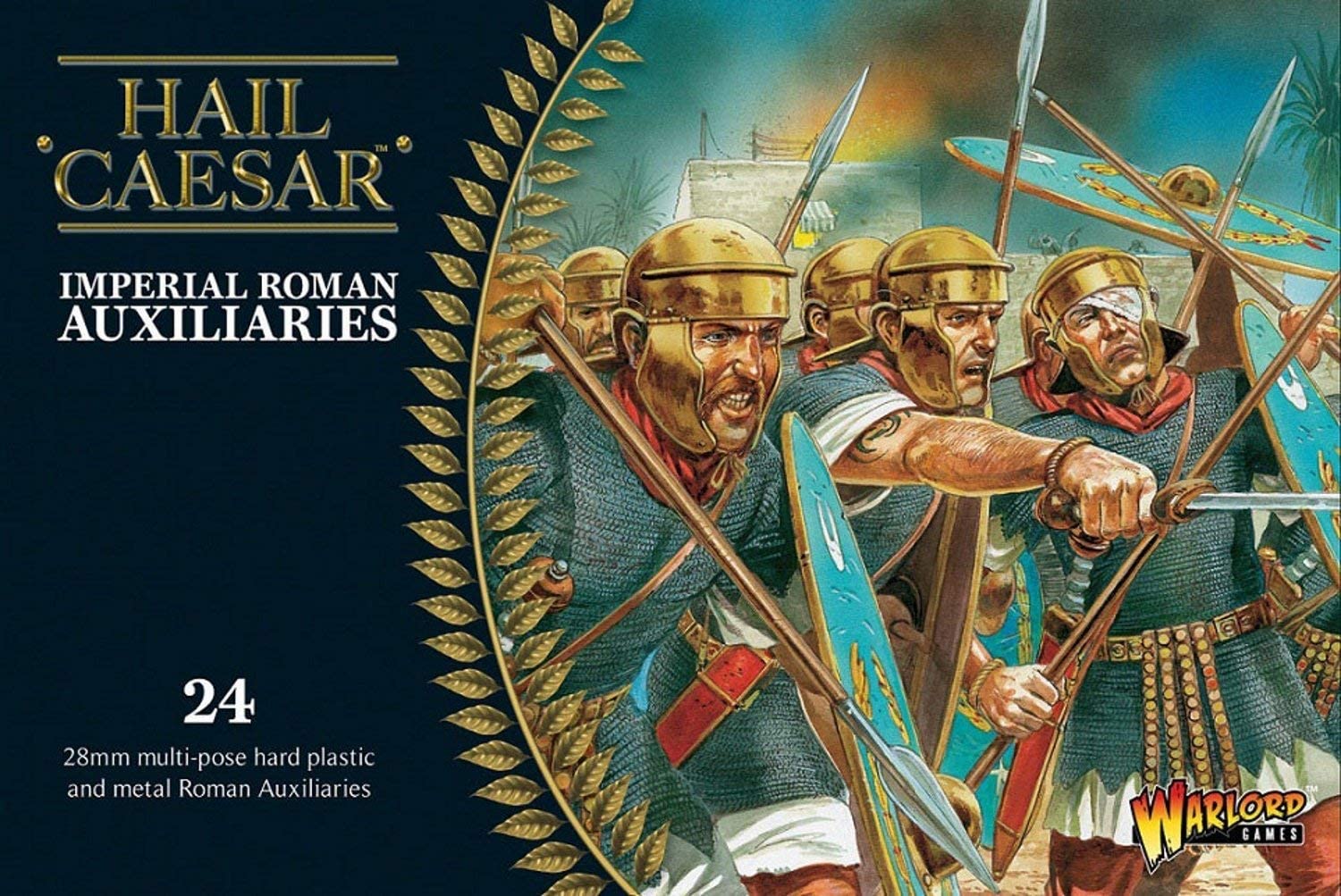 Imperial Romans Auxiliaries, 28mm Scale Plastic Miniatures for Hail Caesar by Warlord Games