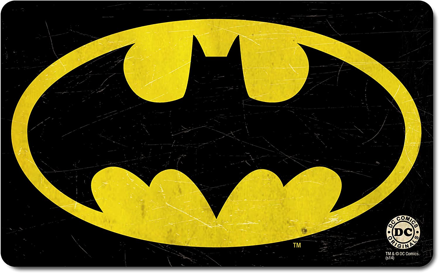 Logoshirt® DC Comics I Batman I Logo I Breakfast Board I Chopping Board I 23x14cm I Dishwasher Safe & Heat Resistant I Licensed Original Design