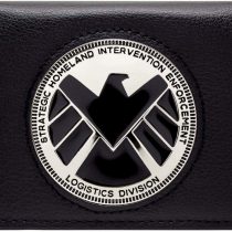 Marvel Avengers Agents of Shield Phil Coulson Badge Black ID & Card Wallet