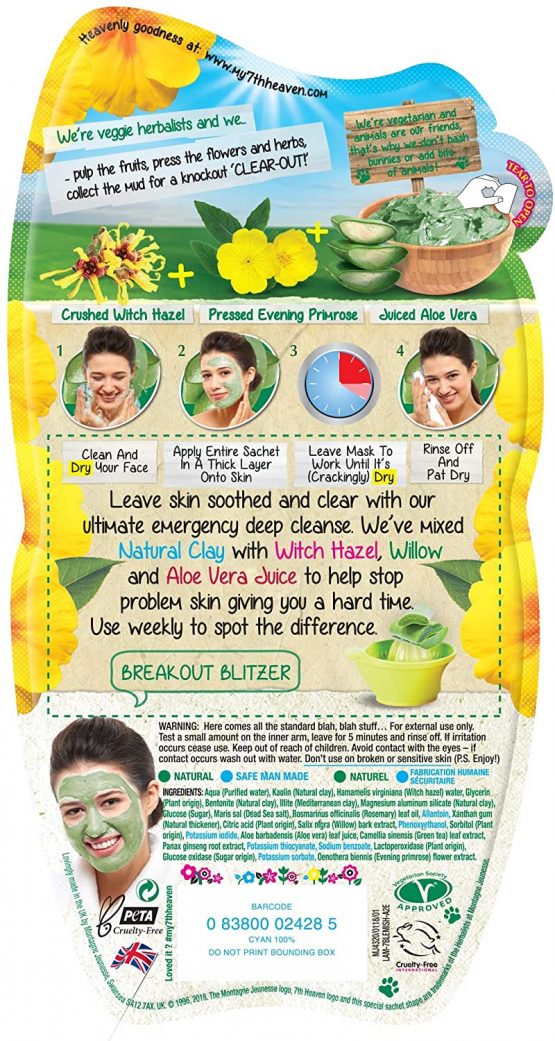 Montagne Jeunesse Blemish Mud Face Masque 20g - Image 2