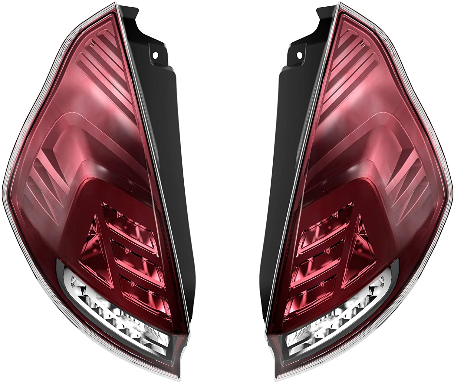 OSRAM LEDriving LED tail lights for Fiesta MK7 (Facelift 2013-2017), Clear