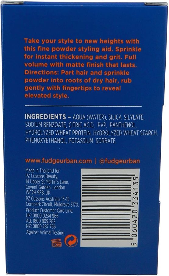 Fudge Urban Texturising Hair Styling Powder, Anti-Gravity Powder Styler, Matte Look Volumising Powder for Invisible Texture and Volume,10 g - Image 3