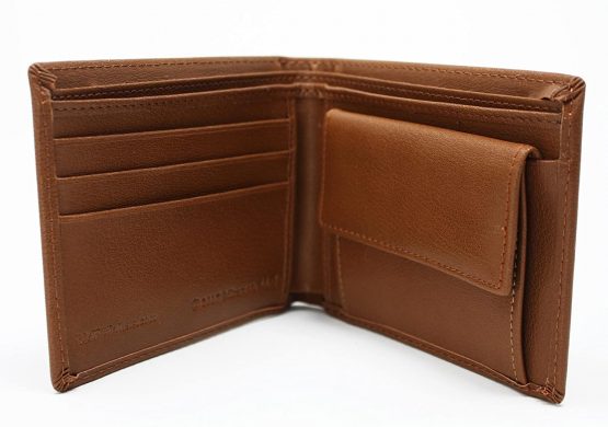 Close Up BMF Embroidered Bad Mother Fucker Genuine Leather Purse/Wallet - Image 2