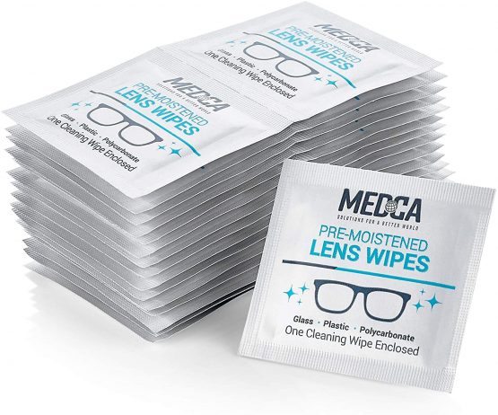 Premoistened Lens and Glass Cleaning Wipes - Portable Travel Cleaner for Glasses, Camera, Cell Phone, Smartphone, and Tablet - Disposable, Quick Drying, Streak Free - Individually Wrapped, Pack of 200 - Image 3