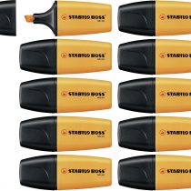 Highlighter - STABILO BOSS MINI Box of 10 Orange