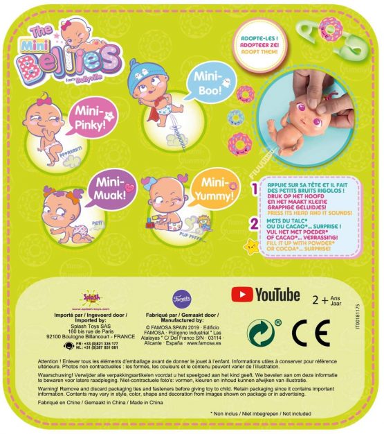 The Bellies – Mini Yumi-Yummy (Famous 700015202), Assorted Colour/Model - Image 3