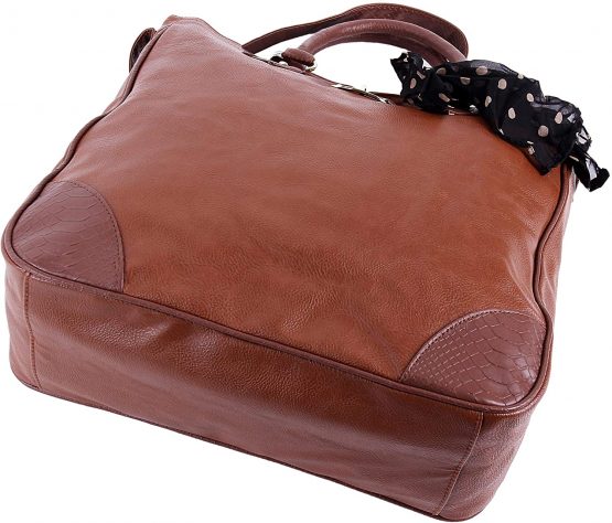Primark Women's Tote Bag Brown BROWN - Image 3