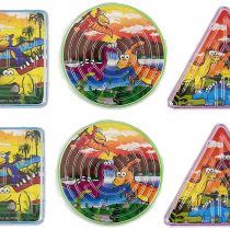 6 X Dinosaur Maze Puzzle