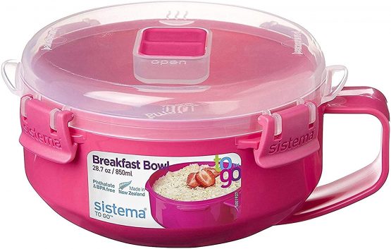 Sistema 21112ZS Go Breakfast Bowl-28.7 oz / 850 ml, Assorted - Image 4