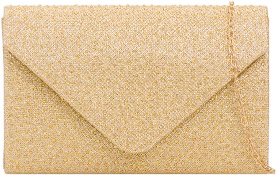 Girly HandBags Gemstones Clutch Bag