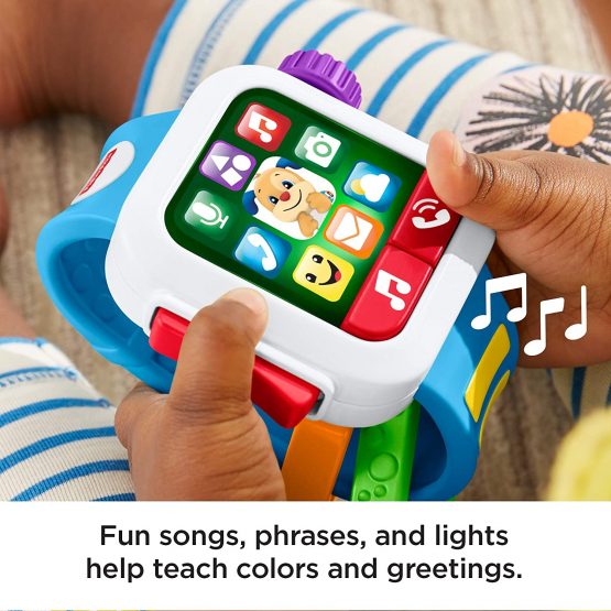 Fisher-Price Laugh & Learn Time to Learn Smartwatch Toy - UK English - Image 3