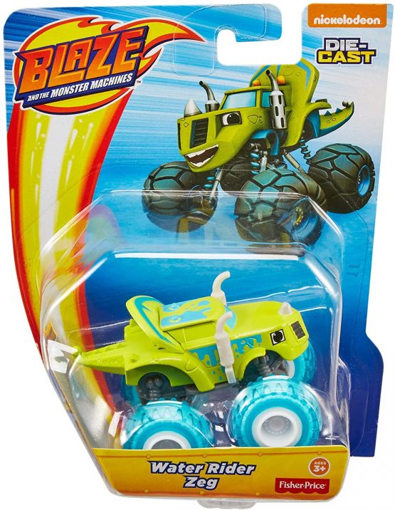 Fisher-Price Blaze and the Monster Machines Die Cast Vehicle - Water Rider Zeg - Image 4