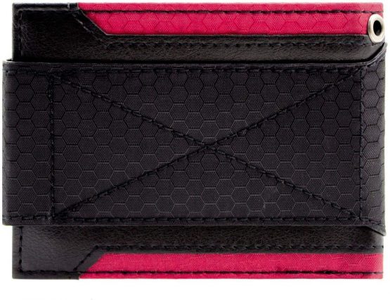Marvel Deadpool Badge Triple Buttoned Black ID & Card Bifold Wallet - Image 4