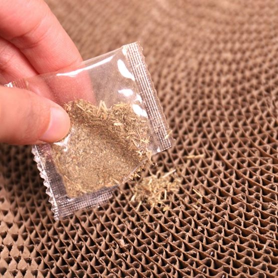 PAWISE Cat Scratcher Cardboard Reversible Cat Scratcher Refill Cat Lounge (34.5 x 34.5 x 9CM) - Image 3