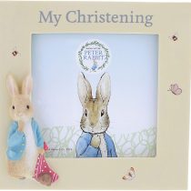 Beatrix Potter Peter Christening Photo Frame,A29829