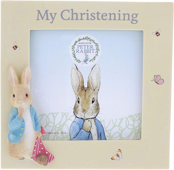 Beatrix Potter Peter Christening Photo Frame,A29829
