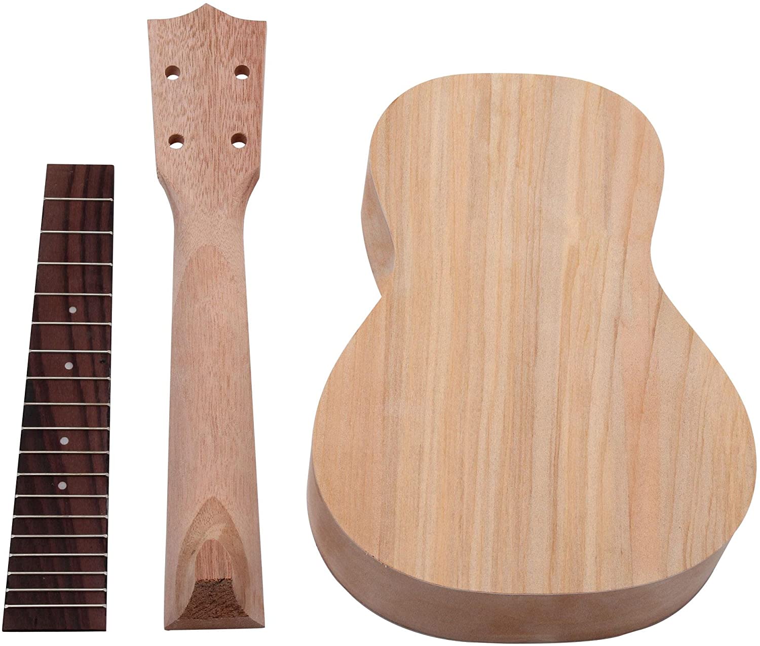 Classic Cantabile UC-240 DIY Kit Concert Ukulele, beige, 30 x 25 x 6 cm - Image 2