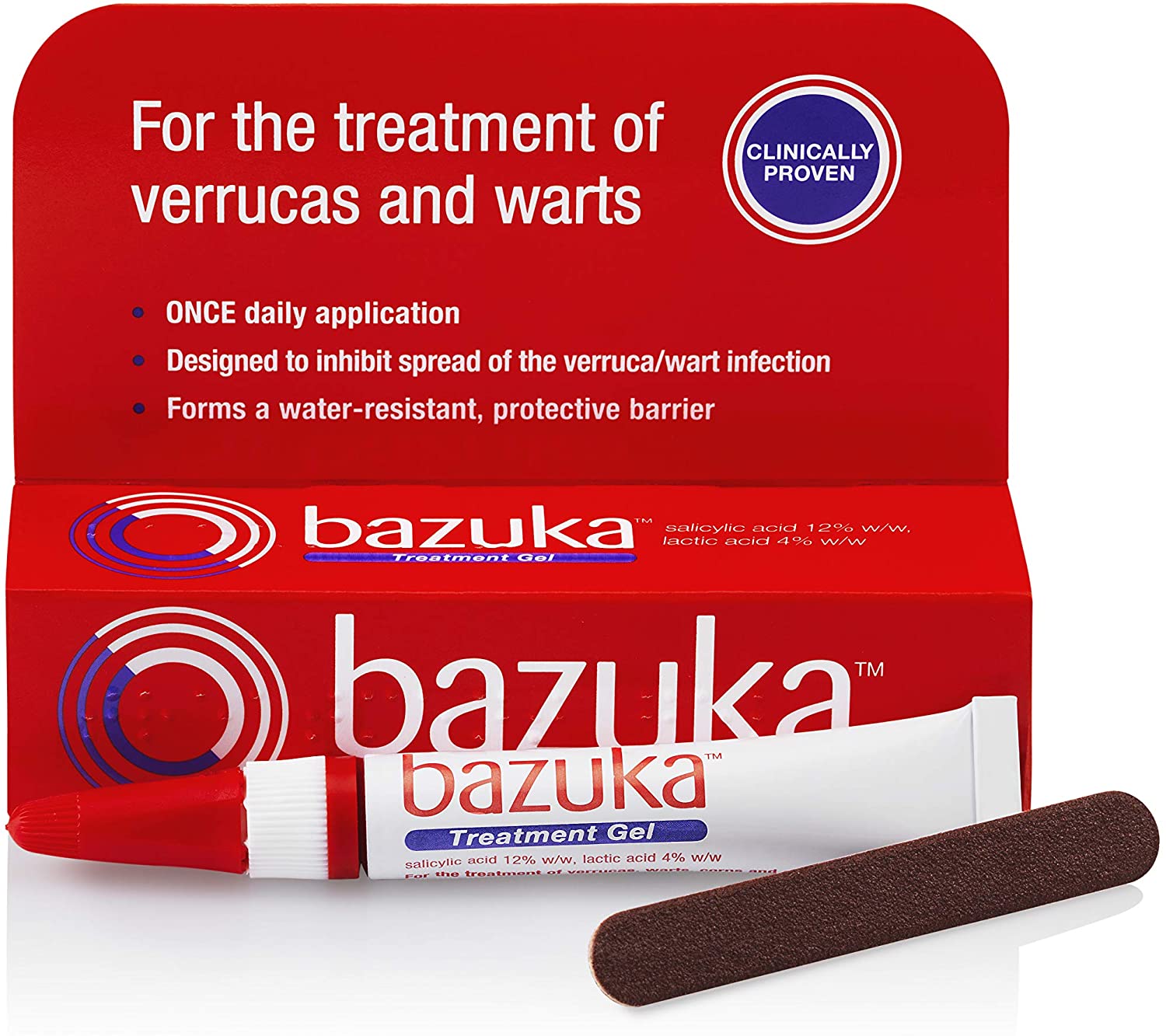 Bazuka Treatment Gel for Verrucas and Warts, 6g - Image 2