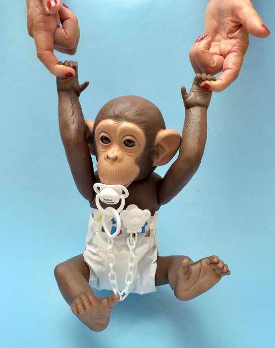 Baby Chimp Mono Bebe Reborn de Chimpance babychimp