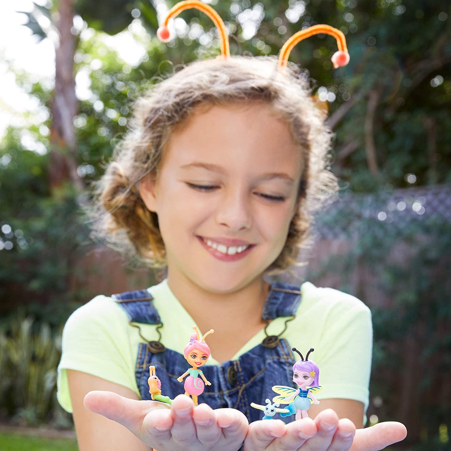 Mattel Enchantimals - Bug Buddies - SAXON Snail & Dawdle + DARA Dragonfly & Swift (FXM89), Multicoloured, Small - Image 4