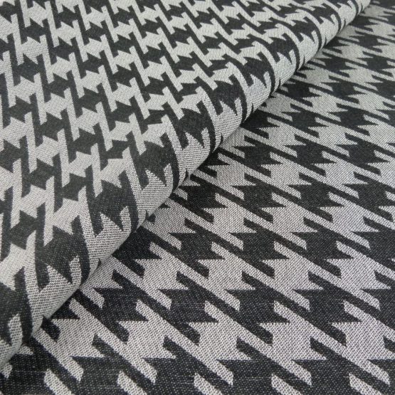 Didymos Houndstooth Baby Wrap Sling (Size 6, Anthracite) - Image 2