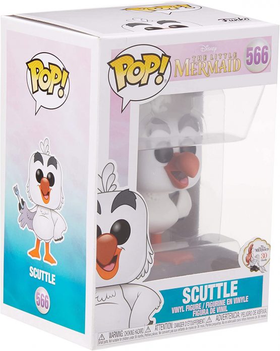 Funko 40105 POP Disney: Little Mermaid-Scuttle with Fork Princess Collectible Figure, Multicolor - Image 3