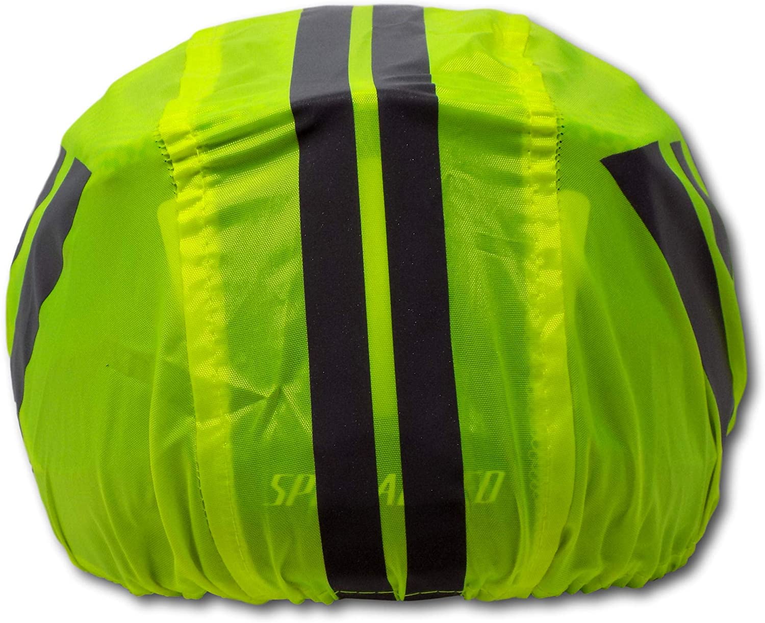 Minder High Visibility Yellow Hi-Vis Reflective Waterproof Bike Bicycle Helmet Cover (Yellow, 1 Pack) - Image 4