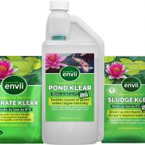 envii Annual Pond Treatment – Pond Klear, Sludge Klear and Nitrate Klear Treat Sludge, Algae and Green Water