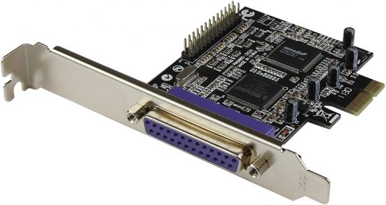 StarTech PEX2PECP2 2 Port PCI Express/PCI-e Parallel Adapter Card, IEEE 1284 with LP Bracket, 2x DB25 (F) PCIE Parallel Port Card - Image 3