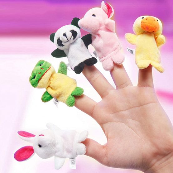 THE TWIDDLERS - 20 Cute Plush Animal Finger Puppet Set for Boys and Girls - Image 4