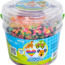 Perler Fun Fusion Fuse Bucket-Bead Mania, Multicolor