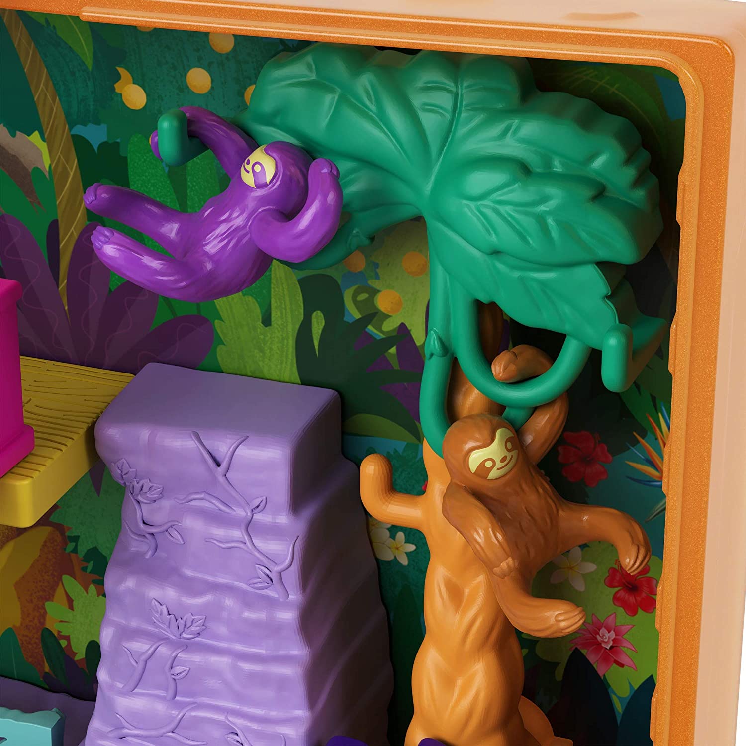 Polly Pocket Jungle Safari Compact, Multi-color, standard size - Image 3
