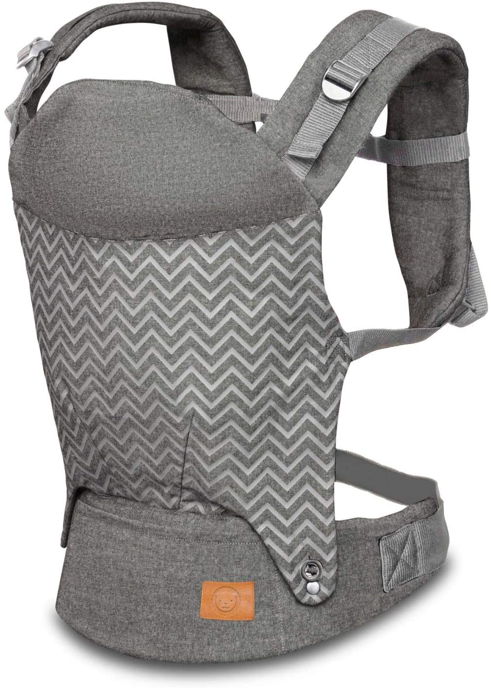 LIONELO Margareet Baby Carrier, 3 Carrying Positions, Correct Position of the Baby, Retractable Bonnet, Double Protection - Image 4